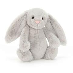 2196 - JellyCat Bashful Bunny Silver 31cm - Jellycat Bashful Silver Bunny Medium 31cm [HÀNG CHÍNH HÃNG]