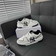 092 -  Giày MLB NY Chunky Liner - Trắng Viền Đen - Code 3ASXCA12N-50WHS [HÀNG CHÍNH HÃNG]