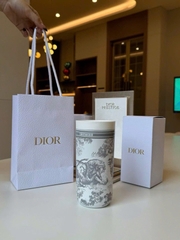 2106 - Bình Giữ Nhiệt Dior Gift - Dior Gourde Flask Toilede Jouy Palms (Gift Hãng Tặng Khách) [HÀNG CHÍNH HÃNG]