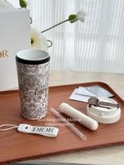 2133 - Bình Giữ Nhiệt Dior Gift Full Box Butterfly - Dior Tumbler (Gift Hãng Tặng Khách) [HÀNG CHÍNH HÃNG]