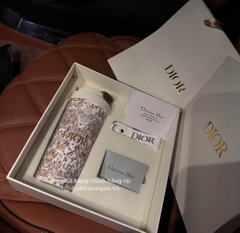 2133 - Bình Giữ Nhiệt Dior Gift Full Box Butterfly - Dior Tumbler (Gift Hãng Tặng Khách) [HÀNG CHÍNH HÃNG]