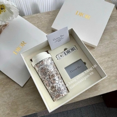 2133 - Bình Giữ Nhiệt Dior Gift Full Box Butterfly - Dior Tumbler (Gift Hãng Tặng Khách) [HÀNG CHÍNH HÃNG]
