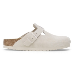 2658 - Dép Birkenstock Boston Soft Footbed Antique White 1027693 / 1027667 [HÀNG CHÍNH HÃNG]