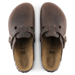 2050 - Dép Birkenstock Boston Habana 860133 Oiled Leather [HÀNG CHÍNH HÃNG]
