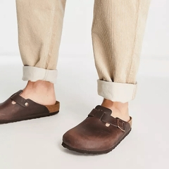 2050 - Dép Birkenstock Boston Habana 860133 Oiled Leather [HÀNG CHÍNH HÃNG]