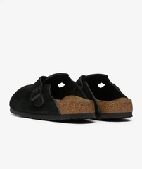 2632 - Dép Birkenstock Boston Soft Footbed Black 660473 [HÀNG CHÍNH HÃNG]
