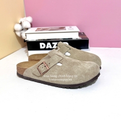 1942 - Dép Birkenstock Boston Soft Footbed Taupe 560773 / 560771 [HÀNG CHÍNH HÃNG]