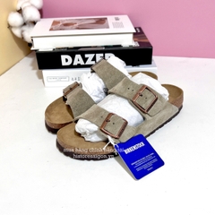 2014 - Dép BirkenStock Arizona Taupe 951301 [HÀNG CHÍNH HÃNG]