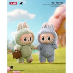 1094 - Labubu Green Grape Xanh Lá Size bé 17cm - Gấu Bông Art Toy [HÀNG CHÍNH HÃNG]  Pop Mart