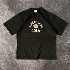 1857 - Áo ADLV Teddy Bear Doll Đen ADLV-21SS-SSADBK-TBD [HÀNG CHÍNH HÃNG]
