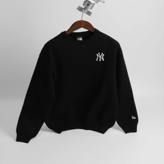 2078 - Áo Sweater New Era Knit NY Ver 2 Đen Thêu Trắng [HÀNG CHÍNH HÃNG]