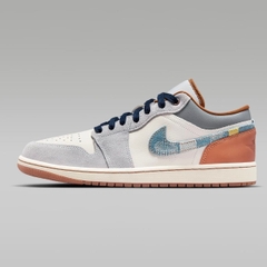 649 -  Giày Nike Air Jordan 1 Low SE Phantom Denim Swoosh FZ5042 041 [HÀNG CHÍNH HÃNG]
