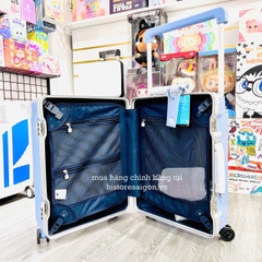 1792 - Vali Fila Xanh Dương Size Cabin 22 Xách Tay Embossed Logo [HÀNG CHÍNH HÃNG]