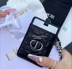 2742 - Card Holder Dior Kèm Gương Gift (Gift Hãng Tặng Khách) [HÀNG CHÍNH HÃNG]