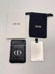 2742 - Card Holder Dior Kèm Gương Gift (Gift Hãng Tặng Khách) [HÀNG CHÍNH HÃNG]