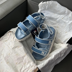 1051 -  Sandal MLB Liner Denim Monogram New York Yankees Blue - Code 3ASDTPD43 50BLS [HÀNG CHÍNH HÃNG]