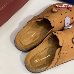 1693 - Dép Champion Sandal Birken Brown U5AFASU19S1 - Nâu [HÀNG CHÍNH HÃNG]