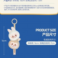 1797 - Labubu Xiên Que - Labubu Seafood Balls POPMART The Monster Labubu Wacky Mart 6931571095185 [HÀNG CHÍNH HÃNG]