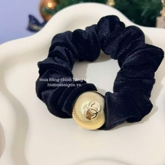2134 - Cột Tóc Chanel Gift Xanh Navy (Gift Hãng Tặng Khách) [HÀNG CHÍNH HÃNG]