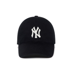 418 -  Nón MLB Unstructured Ball cap - Đen - Ny Trắng To - Code 3ACP6601N 50BKS [HÀNG CHÍNH HÃNG]