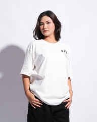 2088 - Áo ADLV Fuzzy Font Dragon Trắng Kem Acmé de la vie ADLV-24SS-SSAFFD-CRM [HÀNG CHÍNH HÃNG]