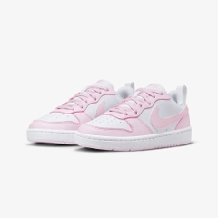 376 -  Giày Nike Court Borough Low Recaft (GS) - Hồng Pinky - Code DV5456-105 [HÀNG CHÍNH HÃNG]