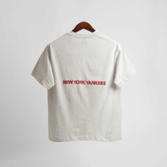 2197 - Áo New Era New York Yankees Xám Chữ Đỏ [HÀNG CHÍNH HÃNG]