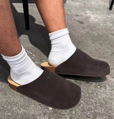 1874 - Dép Adidas Adimule Dark Brown Gum JS0705 Nâu [HÀNG CHÍNH HÃNG]