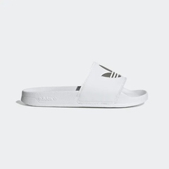 011 -  Dép Adidas Adilette Lite - Trắng - Logo Bạc [HÀNG CHÍNH HÃNG]