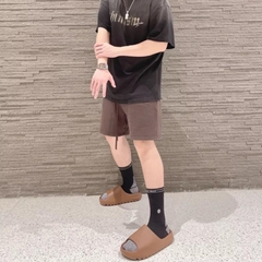 797 -  Dép Adidas Yeezy Slide Flax - Nâu Choco - Code FZ5896 [HÀNG CHÍNH HÃNG]