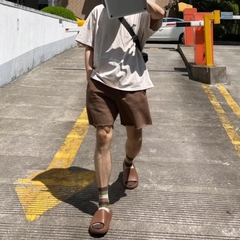797 -  Dép Adidas Yeezy Slide Flax - Nâu Choco - Code FZ5896 [HÀNG CHÍNH HÃNG]
