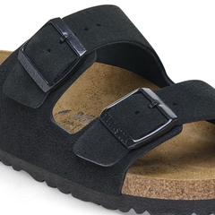2159 - Dép BirkenStock Arizona Black 1027164 Suede Leather [HÀNG CHÍNH HÃNG]