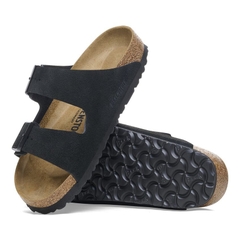2159 - Dép BirkenStock Arizona Black 1027164 Suede Leather [HÀNG CHÍNH HÃNG]