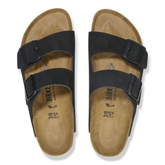 2159 - Dép BirkenStock Arizona Black 1027164 Suede Leather [HÀNG CHÍNH HÃNG]