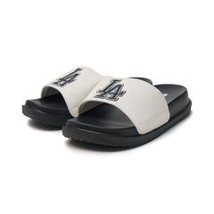 712 -  Dép MLB Chunky Mound Basic LA Dodgers - Trắng Ivory - Code 3ALPCMM4N 07IVS [HÀNG CHÍNH HÃNG]