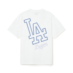 633 -  Áo MLB LA Mega Logo - Trắng - Code 3ATSB0343 07WHS [HÀNG CHÍNH HÃNG]