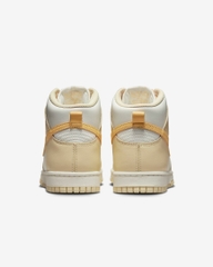 255 -  Giày Nike Dunk High 'Pale Vanilla Topaz Gold' - Trắng Vàng - DD1869-201 [HÀNG CHÍNH HÃNG]