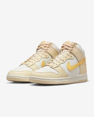 255 -  Giày Nike Dunk High 'Pale Vanilla Topaz Gold' - Trắng Vàng - DD1869-201 [HÀNG CHÍNH HÃNG]