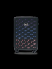 1010 -  Vali MLB NY Classic Monogram Monative - Size 22 Xách Tay - Đen - 3AHH0014N 50BKS [HÀNG CHÍNH HÃNG]