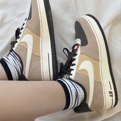 799 -  Giày Nike Air Force 1 Low 07 LV8 EMB Hemp Coconut Milk FB8878 200 [HÀNG CHÍNH HÃNG]
