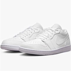 072 -  Giày Nike Air Jordan 1 Low Triple White 553558 136 | 553560 136 [HÀNG CHÍNH HÃNG]