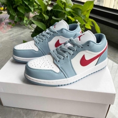 726 -  Giày Nike Air Jordan 1 Low Blue Whisper DC0774 164  [HÀNG CHÍNH HÃNG]