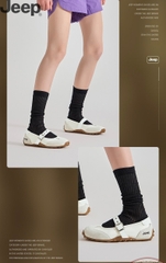 2750 - Giày Jeep Mary Jane Vintage Suede White 2026 | P661W13404 [HÀNG CHÍNH HÃNG]