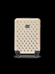 1008 -  Vali MLB LA Classic Monogram Monative - Size Cabin 22 Xách Tay - Beige Kem - Code 3AHH0014N 07CRS [HÀNG CHÍNH HÃNG]