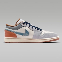 649 -  Giày Nike Air Jordan 1 Low SE Phantom Denim Swoosh FZ5042 041 [HÀNG CHÍNH HÃNG]