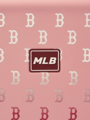 1009 -  Vali MLB Big B Classic Monogram Monative - Size Cabin 22 Xách Tay - Hồng Pink - Code 3AHH0014N 43PKM [HÀNG CHÍNH HÃNG]