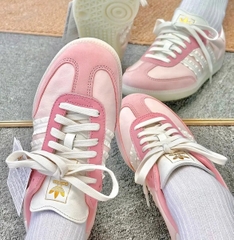 1768 - Giày Adidas Samba Ruffle Stripes Pack Wonder Mauve JR8830 [HÀNG CHÍNH HÃNG]