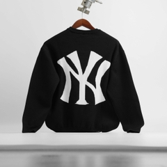 2078 - Áo Sweater New Era Knit NY Ver 2 Đen Thêu Trắng [HÀNG CHÍNH HÃNG]