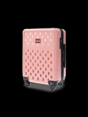 1009 -  Vali MLB Big B Classic Monogram Monative - Size Cabin 22 Xách Tay - Hồng Pink - Code 3AHH0014N 43PKM [HÀNG CHÍNH HÃNG]
