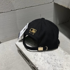 1005 -  Nón MLB Metal Logo Structured New York Yankees Black Gold - Code 32CPIG111 50L [HÀNG CHÍNH HÃNG]